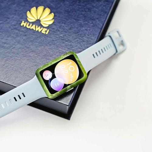Huawei_Watch Fit 2_Green_Crystal_Marble_4